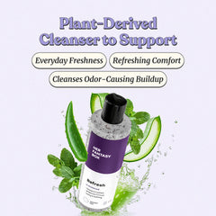 Refresh Plant Based Intimate Body Wash for Women - pH Balancing